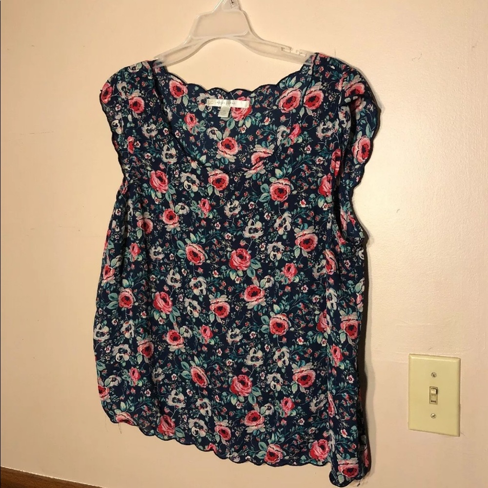 Lauren Conrad Floral Top